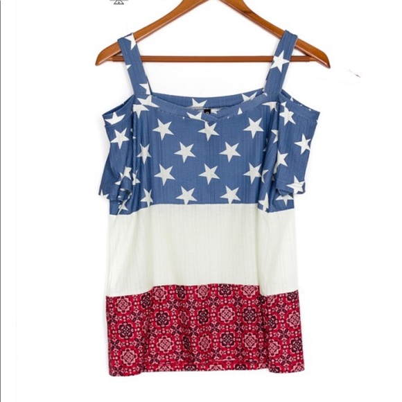 Crazy Train Bless It Americana Top - Picture 3 of 3